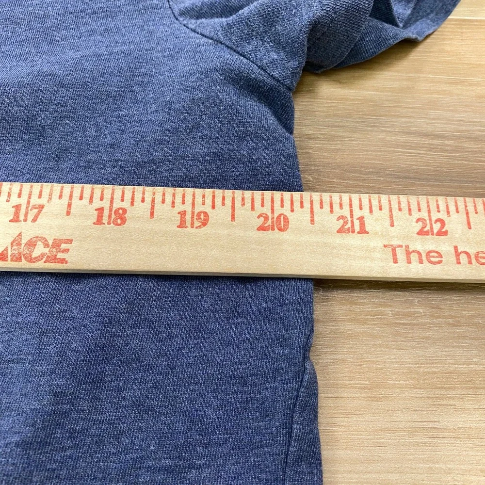 Banana Republic T-Shirt Men Large Minimalist 100% Soft Cotton Tee Regular Blue